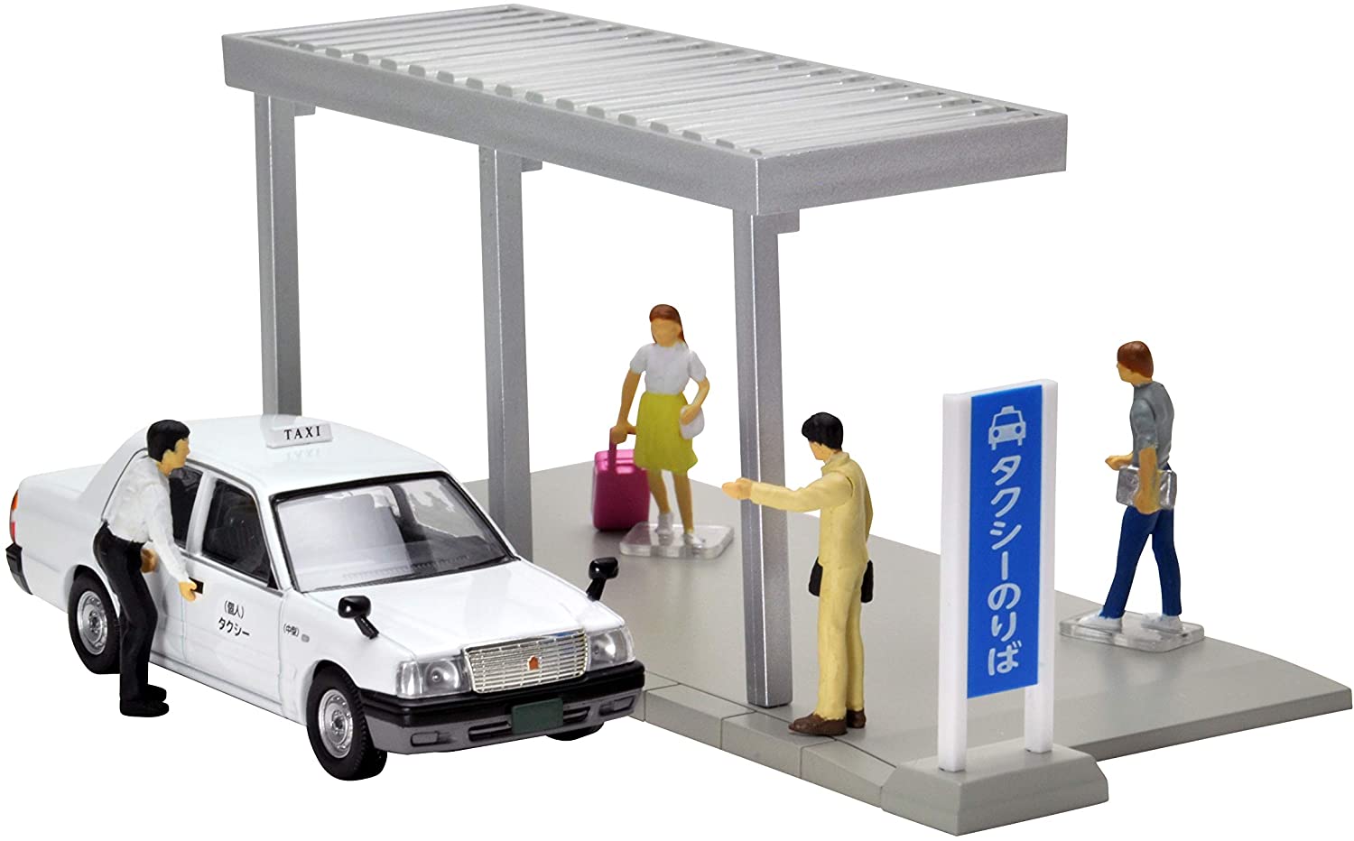 312345 Diorama Collection64 #CarSnap04a Cabstand