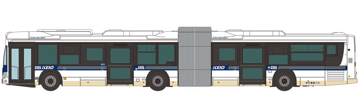 321668 The Bus Collection Keio Dentetsu Bus Artic