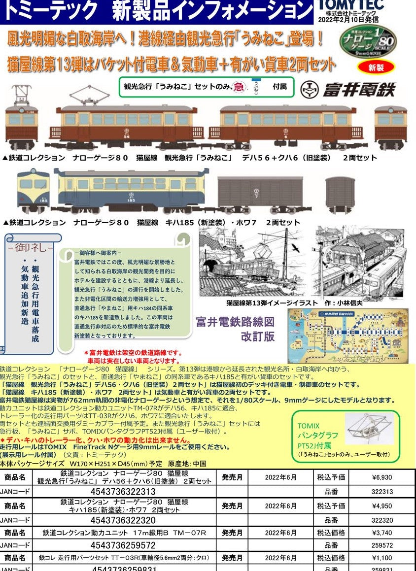 322313 The Railway Collection Narrow Gauge 80 Nek
