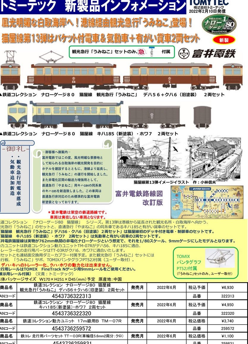 322320 The Railway Collection Narrow Gauge 80 Nek