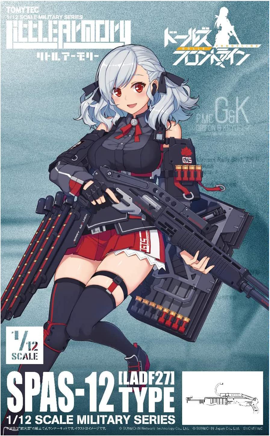 323044 1/12 Little Armory (LADF27) Dolls Frontline SPAS-12 Type