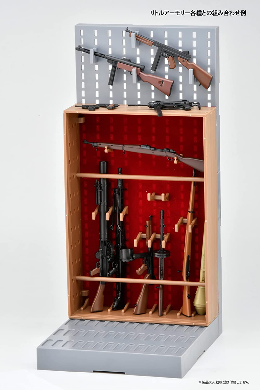 323914 1/12 Little Armory (LD042) Gun Rack F - Classical Gun Rac
