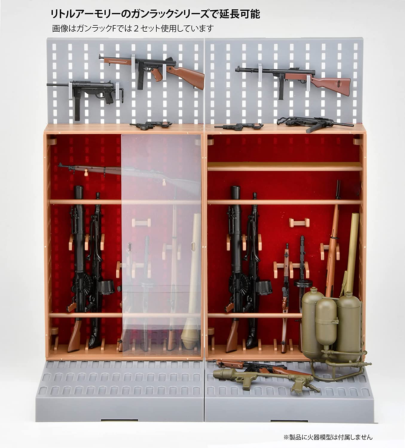 323914 1/12 Little Armory (LD042) Gun Rack F - Classical Gun Rac