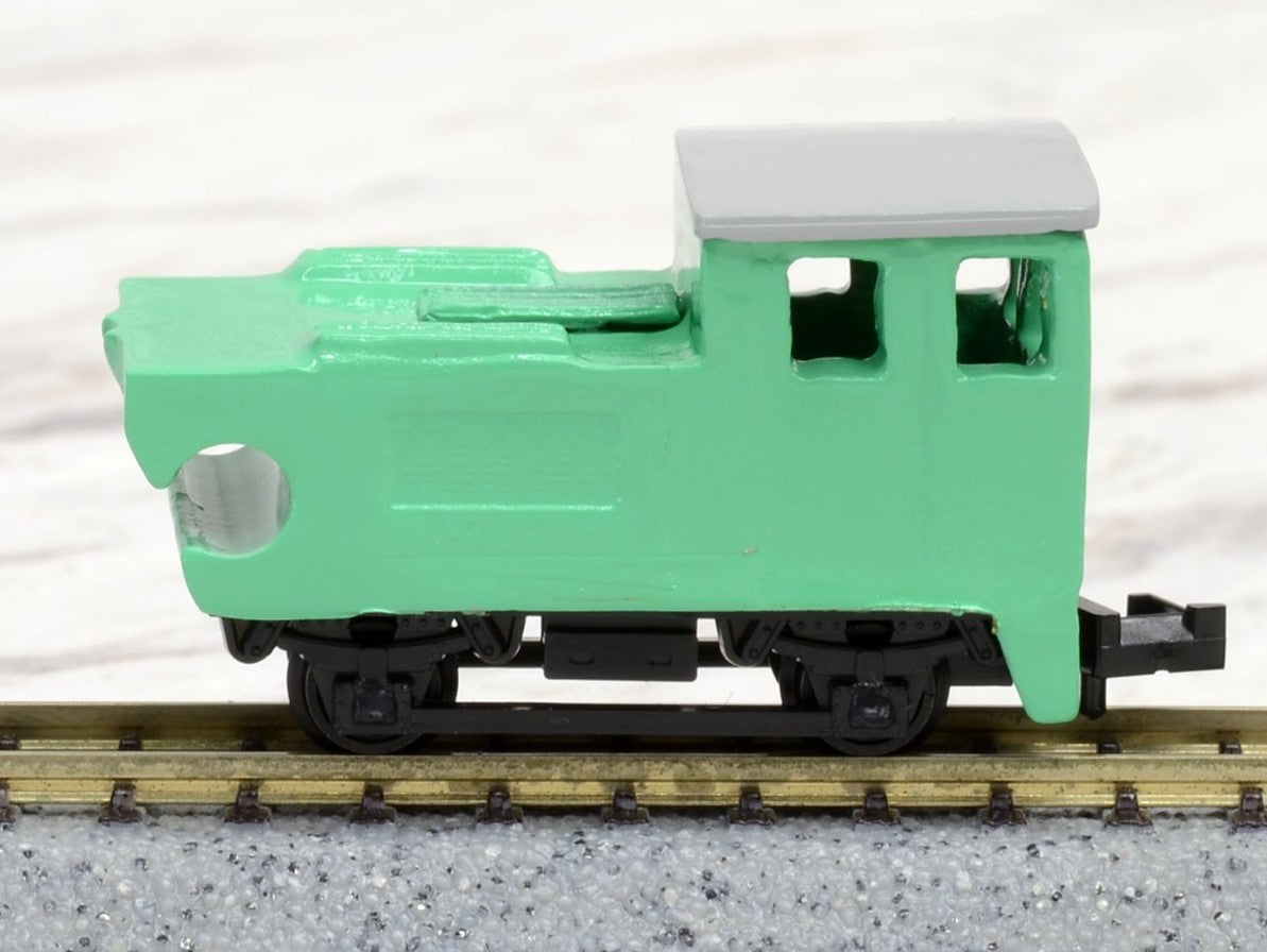 12512 Rail Cleaning Car Mop-Kun (Trailer / Blue Green)