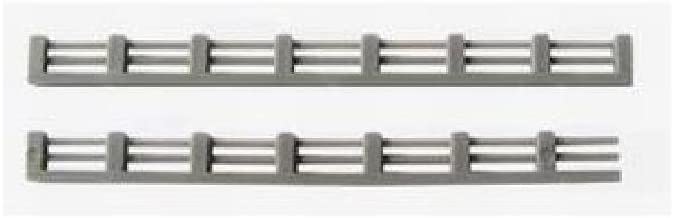 13435 Railing / Fence B (8 pieces)