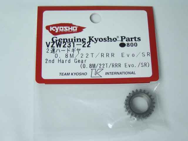 VZW231-22 2ND Hard Gear (0.8M/22T) V-ONE RRR
