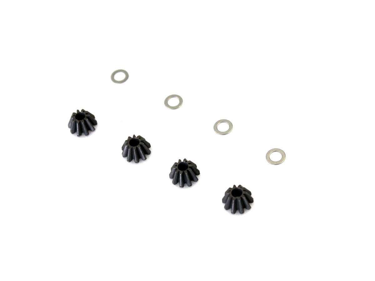 VZW424-01 Steel Diff Bevel Gear(S/4pcs/10T/R4/SC/SC-R)