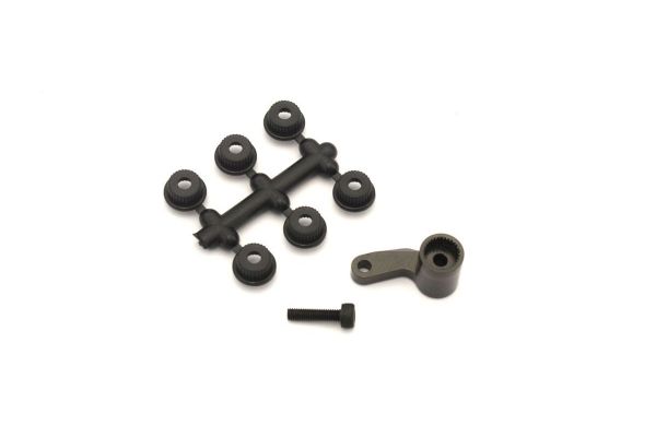 VZW443 Aluminum Steering Servo Horn(R4/Gunmetal
