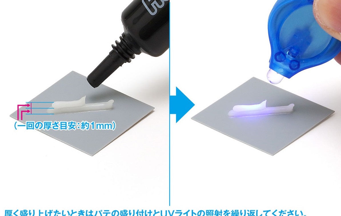 OM-146 HG UV Curing Putty (Creamy) 15g