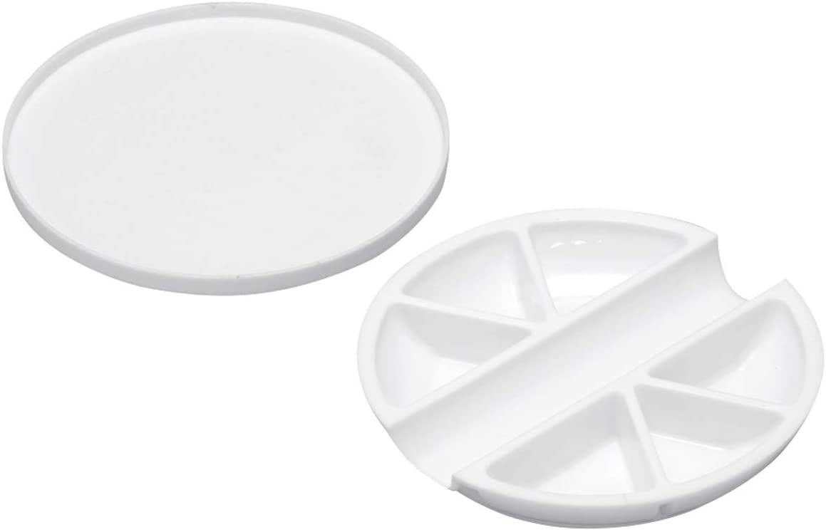 OM-186 White Paint 6 Squares & Brush Rest Type