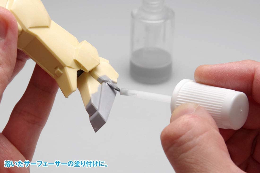 OF-087 Plastic Bottle with Brush (Thin Bottle / Small Brush)