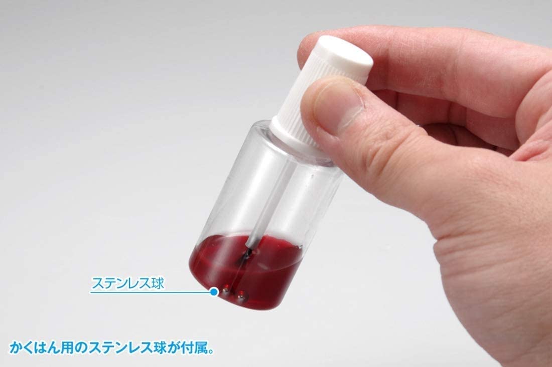 OF-087 Plastic Bottle with Brush (Thin Bottle / Small Brush)