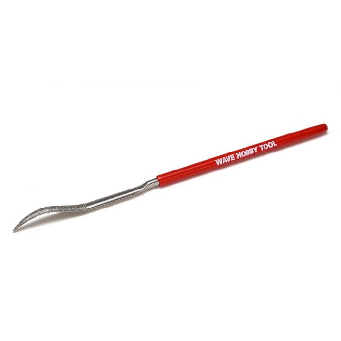 HT673 SPECIAL SHAPE DIAMOND FILE (ROUND-TYPE LAST BENDS)