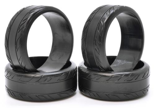 0034-04 HDPE Intermediate Radial Drift Tire (4pcs)