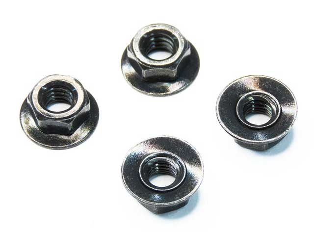 0657-FD Non Scratch Wheel Nut (M4) 4pcs