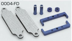 0004-FD Aluminium Battery Holder & Brace Set for FR-D Conversion