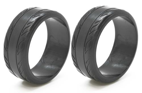 0034-05 HDPE Intermediate Radial Drift Tire (2pcs)