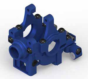 0117-FD VX Gear Bulk Ssytem Plus Floating Sus Mount 3mm Blue