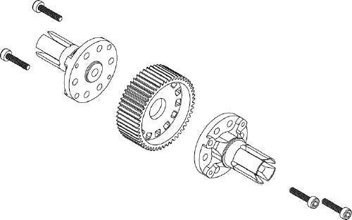 0295-FD Heavy Duty Solid Axle for YD-2