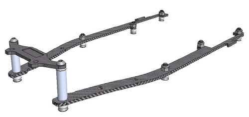 0451-FD Kenbro Concept Graphite Side Plate Set