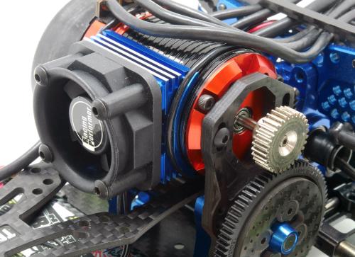 0461-FD Detail Motor Heatsink (Black)