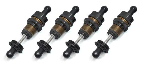 0484-FD SG Complete Shock Set (Black / 4pcs)
