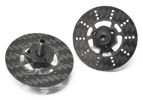 0486-FD Combination Front Axle Ver2 w/ Carbon Brake