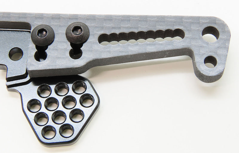 0583-FD Dual Composite Rear Shock Tower Ver.2 - YD-2 Black