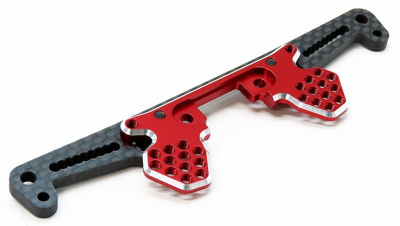 0584-FD Dual Composite Rear Shock Tower Ver.2 - YD-2 RED