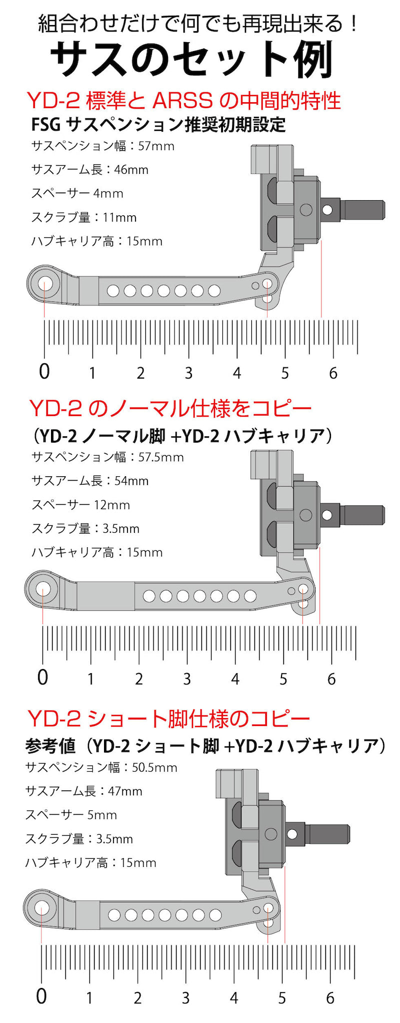 0590-FD FSG Free Style Geometry Suspension Black