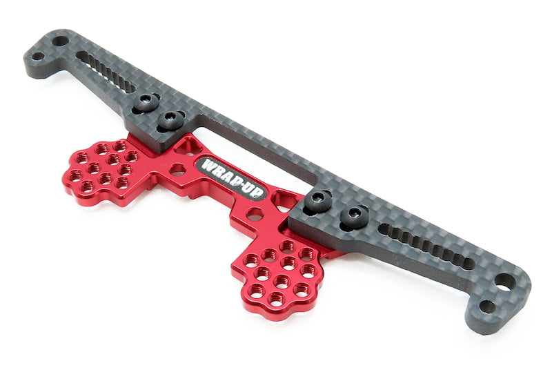 0606-FD Dual Composite Rear Shock Tower V3 DP Red