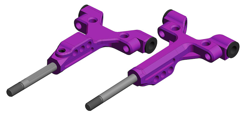 0628-FD Adjustable T-Arm (3mm / Purple)