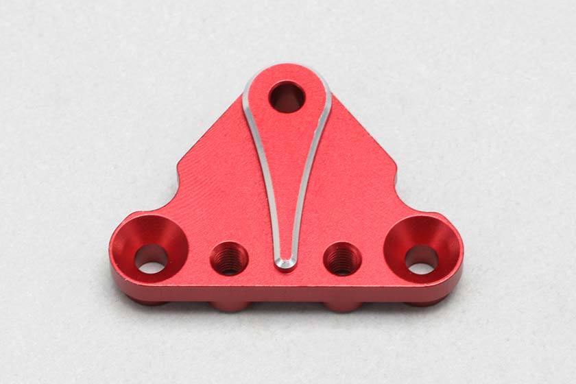 Y2-202RA Aluminum curved slide rack base (Red) for YD-2