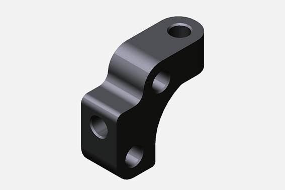 Y2-415SA2A Adjustable King Pin ST Steering Block Adapter (1pc)