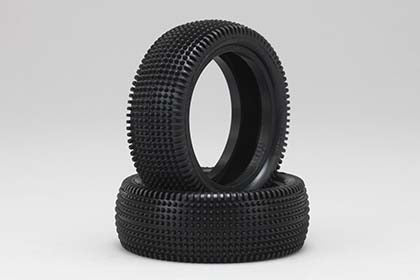 YAU-6840 4WD Racing buggy Cactus 1/10 Front tire (Yellow)