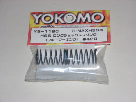 YS-1180 D-Max HSS Long Shock Spring Blue