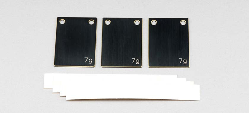 B9-MWPA Adjust balance & Low CG with Multi Weight Plate for BD9