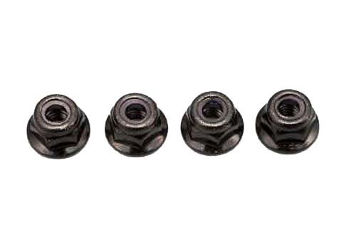 BM-N4F M4 Flange Lock Nut (4pcs)