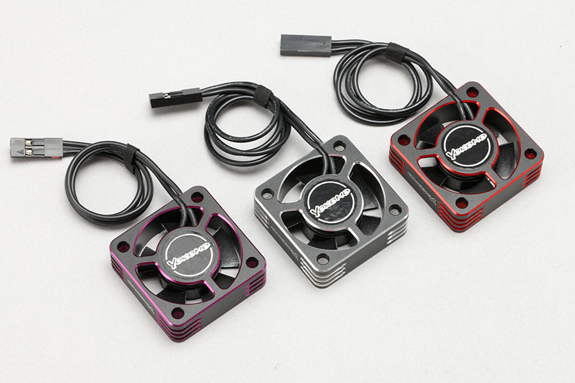 D-CFRA Aluminum frame 30mm cooling fan Red