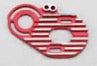 Y2-304ZSRA Aluminium Special Motor Mount RED