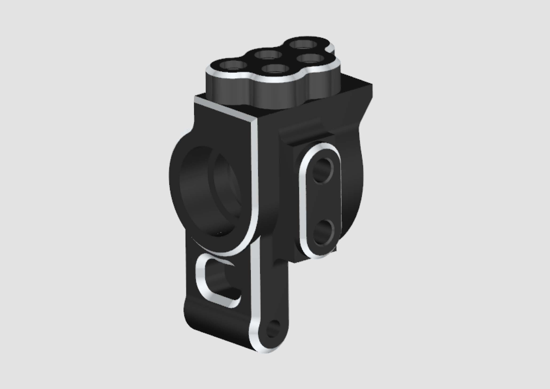 Y2-415ARA ALUMINUM REAR HUB CARRIER FOR YD-2