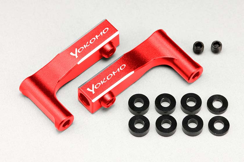Yokomo Alum. Front Upper I Arm - Red