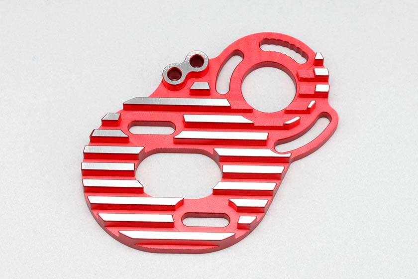 Yokomo Alum. Special Motor Mount - Red Yokomo Alum. Special Motor Mount - Red