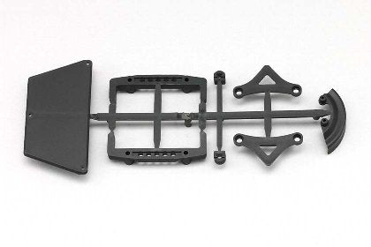 Z2-118TA Battery holder/Radio tray/Spur gear cover for YZ-2T