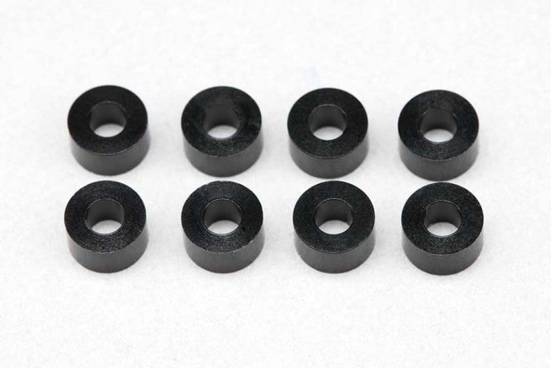 ZC-A2530BA 2.5×5.0×3.0mm Aluminum shim (Black/8pcs)