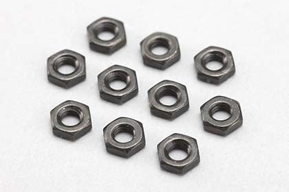 ZC-N3P3A M3x1.8mm Plane Nut Steel 10pcs