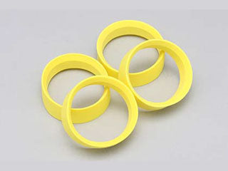 ZR-041SA Touring Car Mold Inner (Yellow / Soft) 4pcs