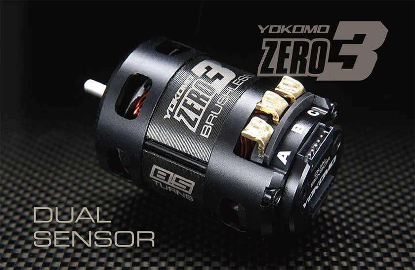 YM-3BL105A Zero 3 Brushless Motor (Sensored) 10.5T