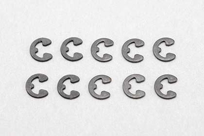 R12-37E Shock shaft E clip (1.5mm/10pcs) for YOKOMO R12/GT"X" Sh