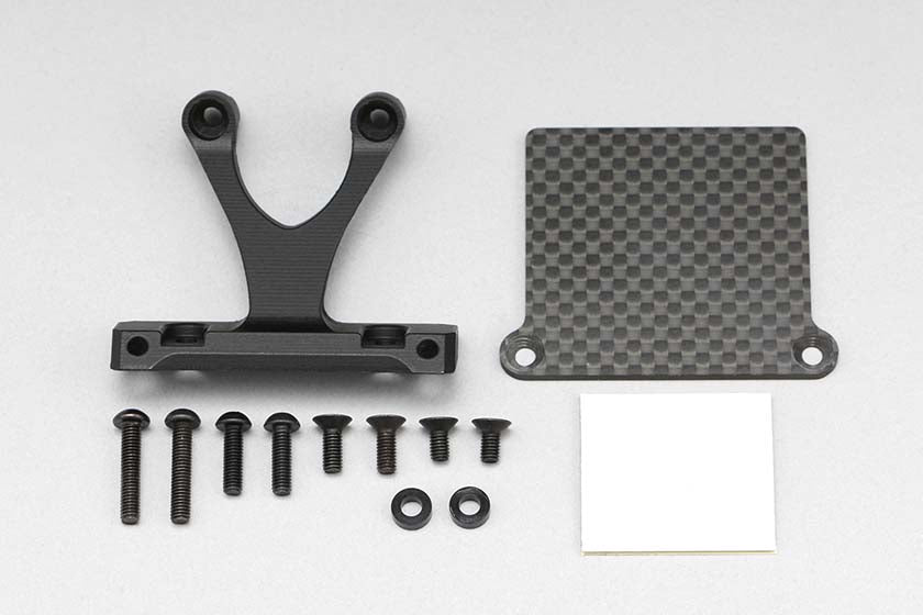 Yokomo Rear ESC Mount Set - Black Yokomo Rear ESC Mount Set - Black